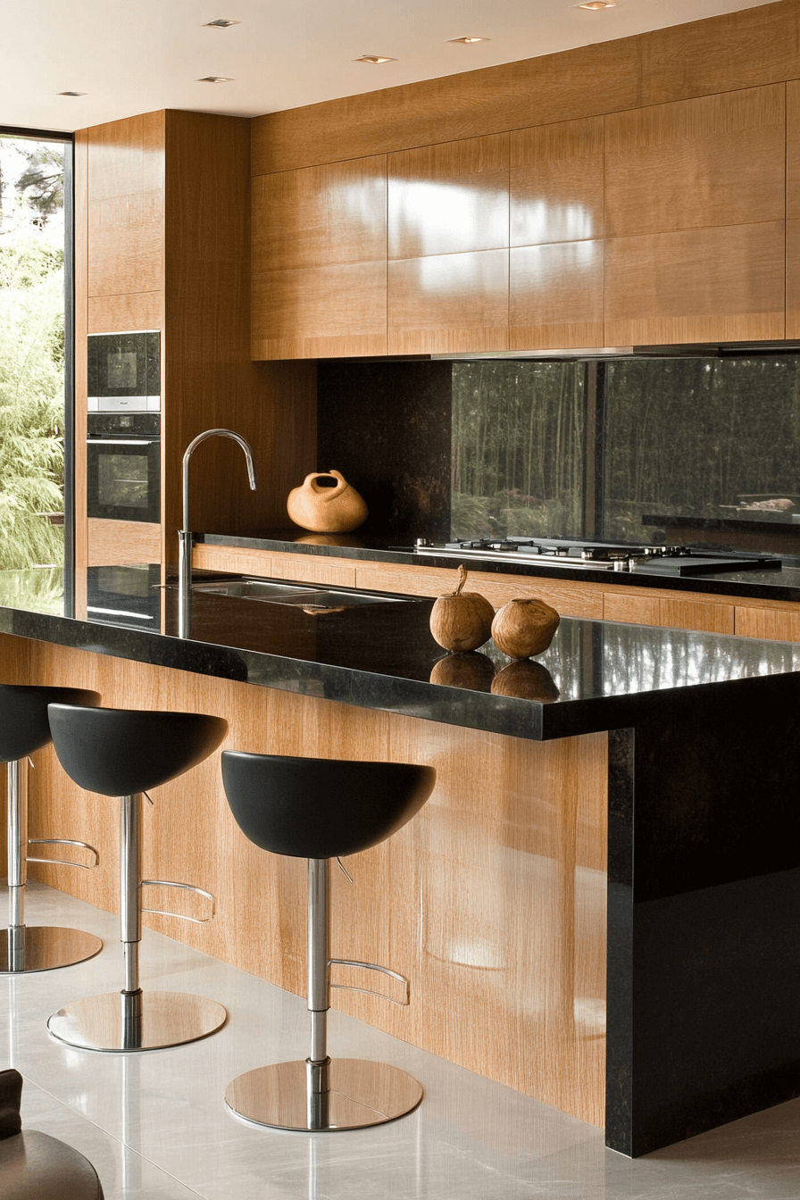 light oak kitchen cabinets