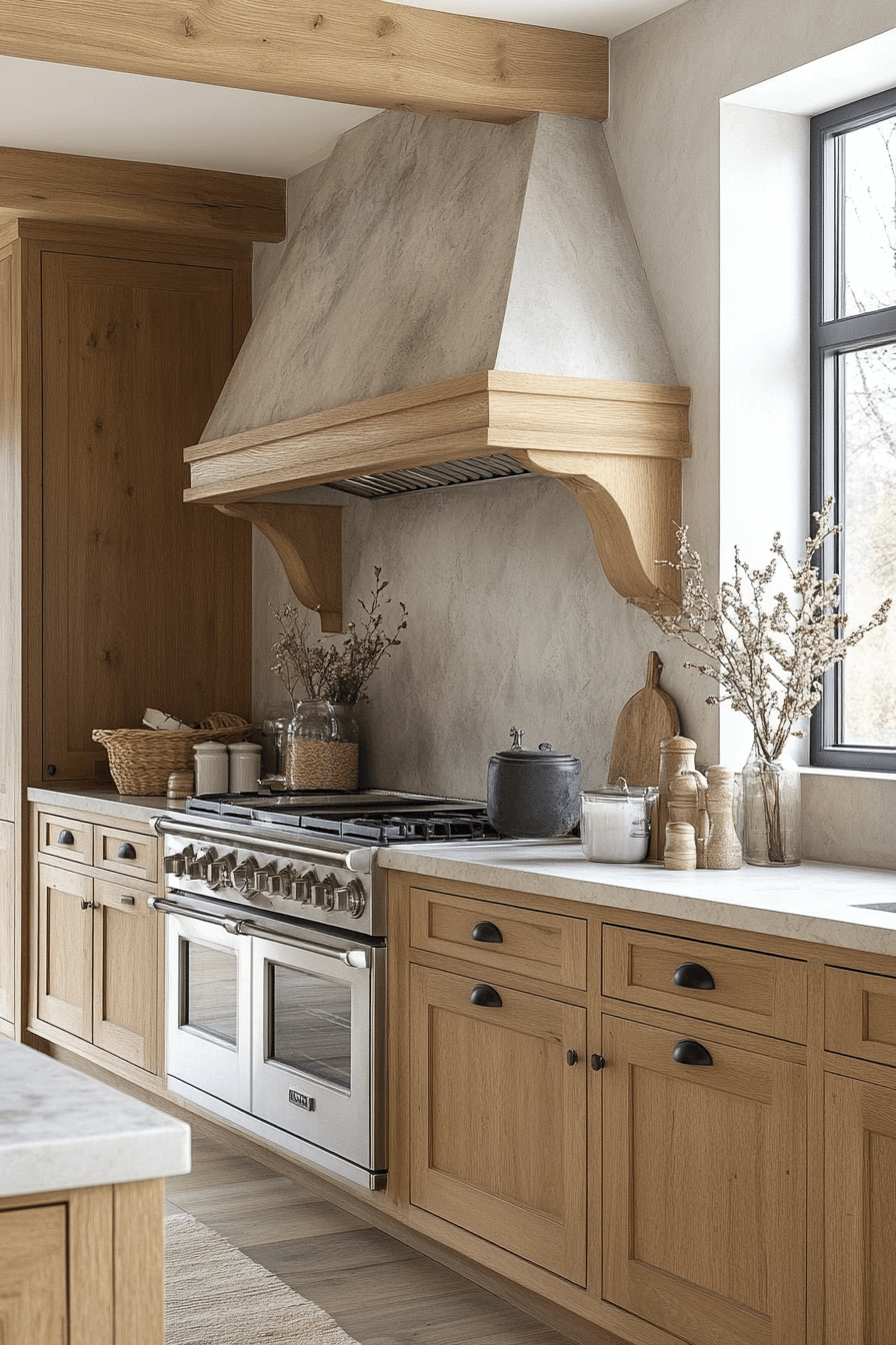 light oak kitchen cabinets