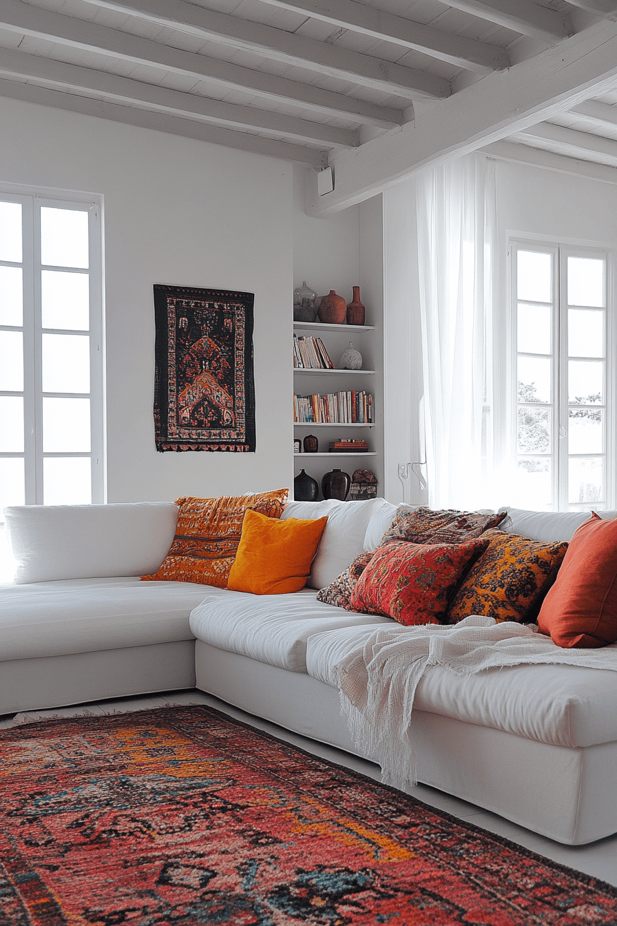 28+ White Couch Living Room Inspiration for a Fresh Yet Classic Vibe white couch living room