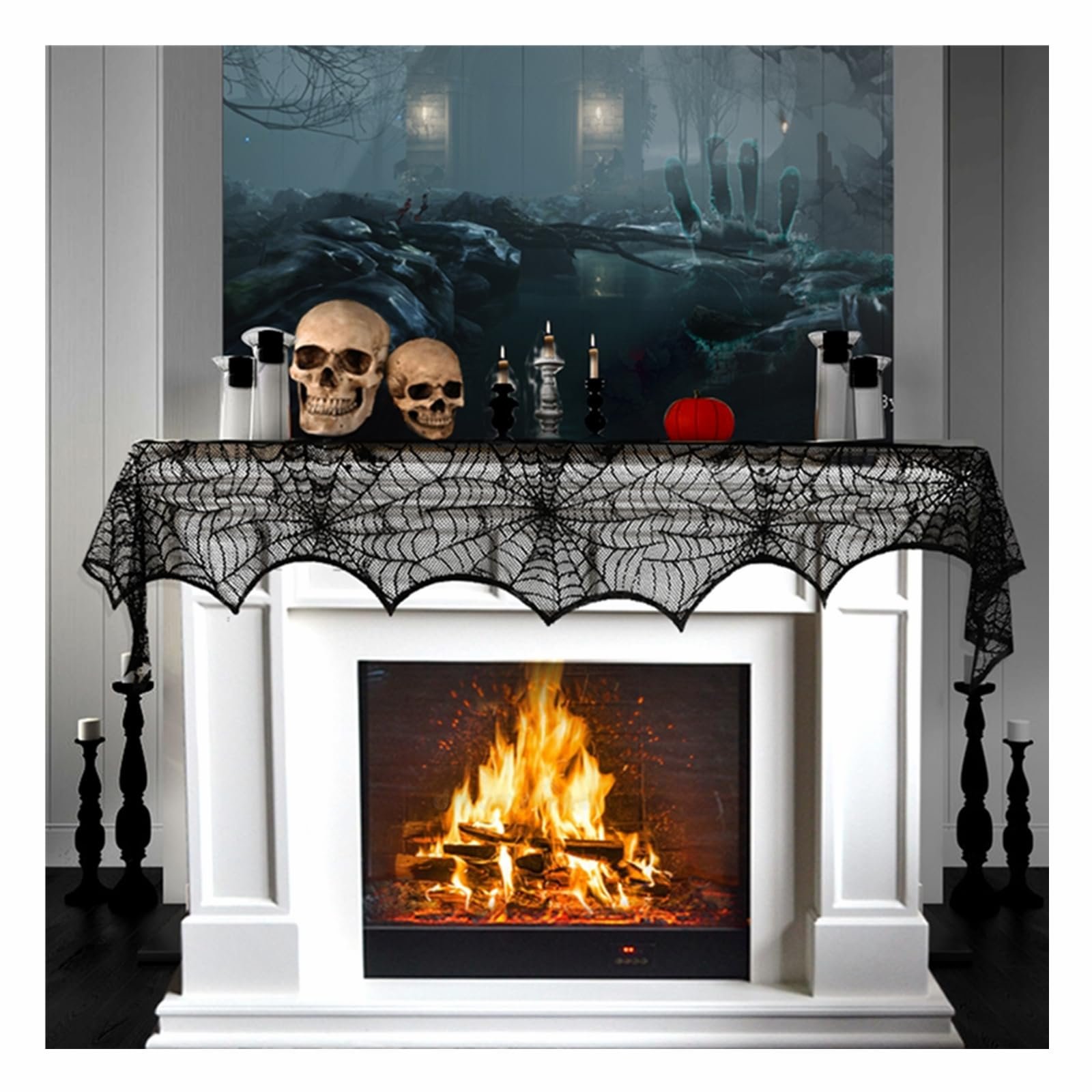 Halloween Decor Living Room