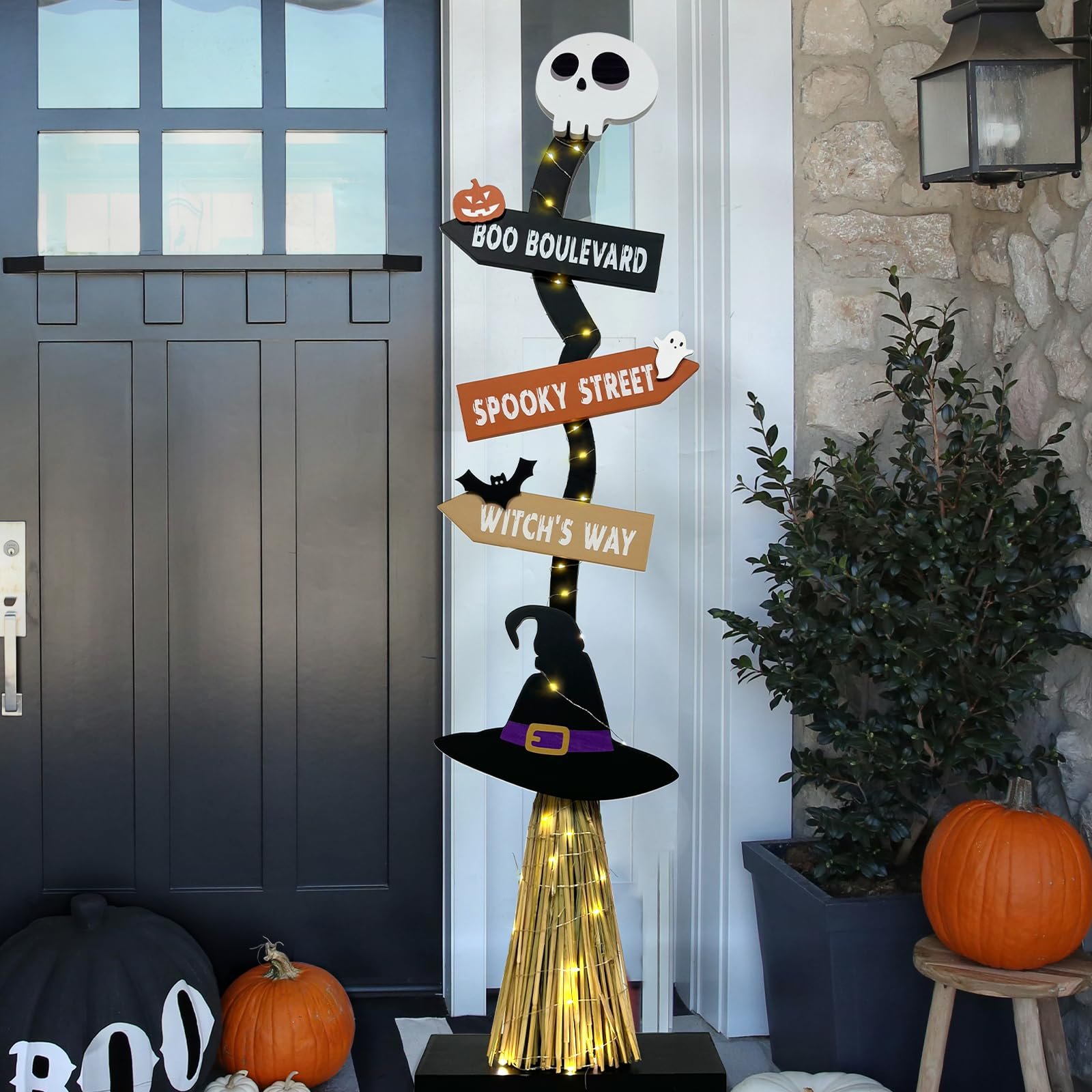 Halloween Decor Front Porch