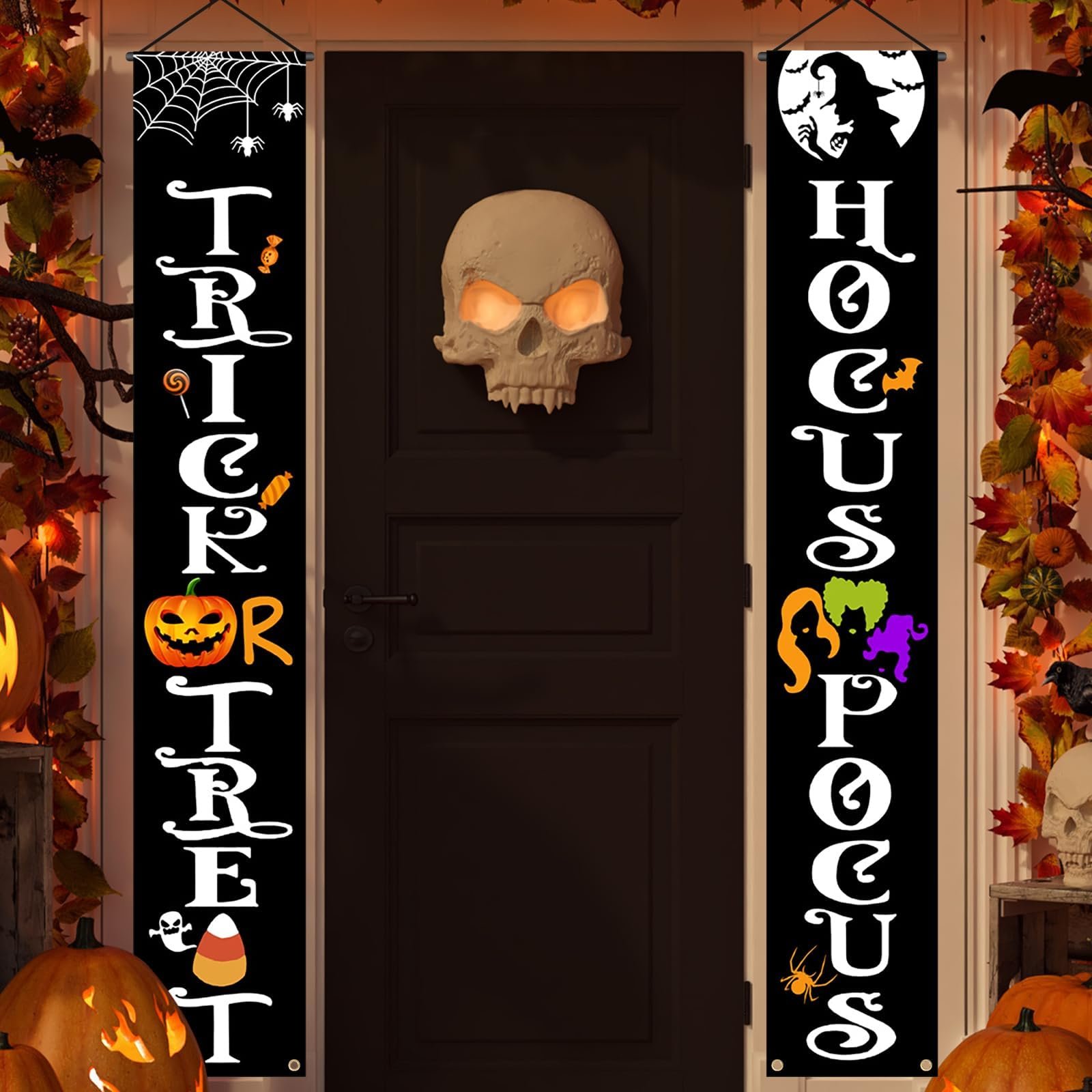 Halloween Decor Front Porch