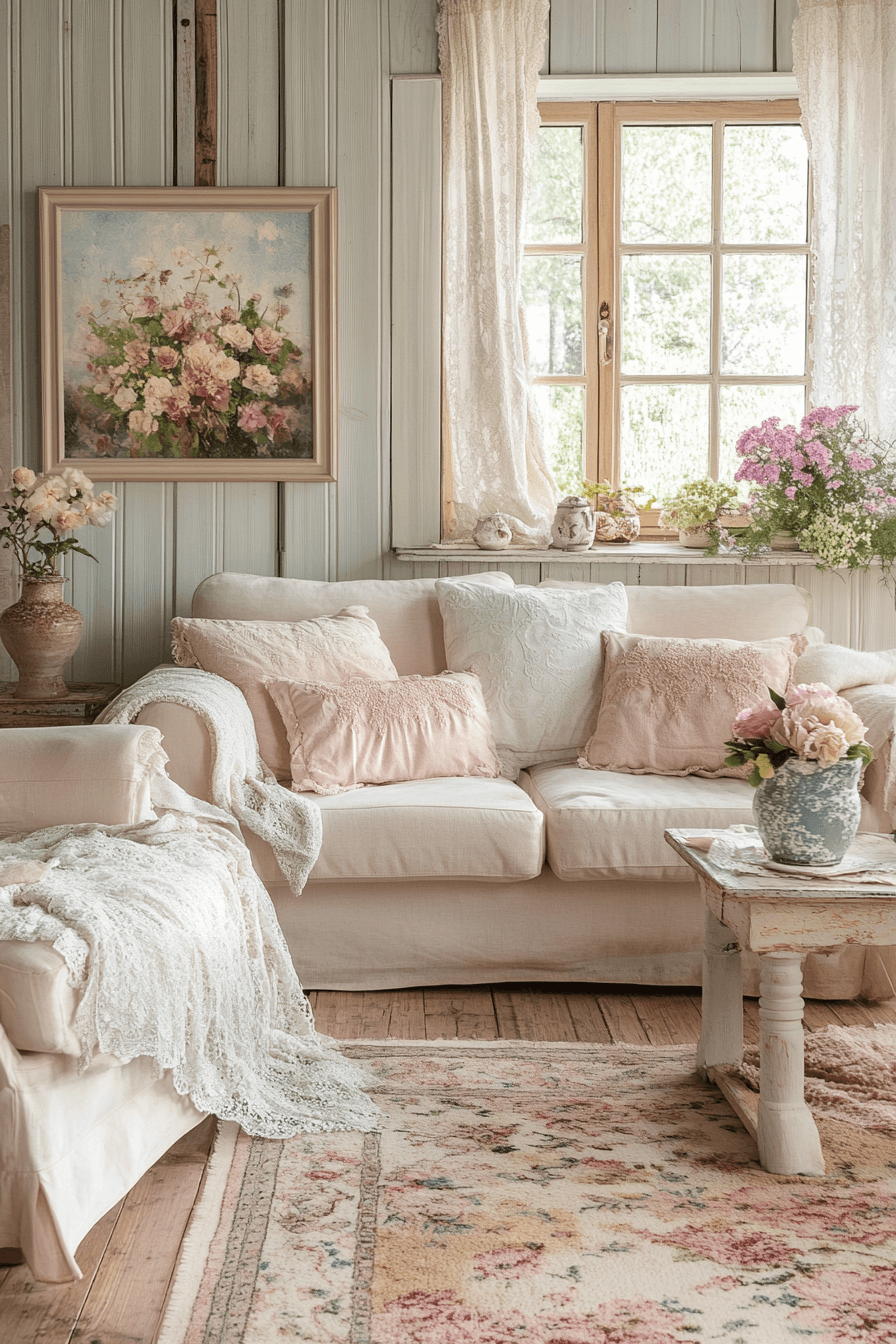 25+ Romantic Shabby Chic Designs That Spark Joy in Every Detail romantic shabby chic
