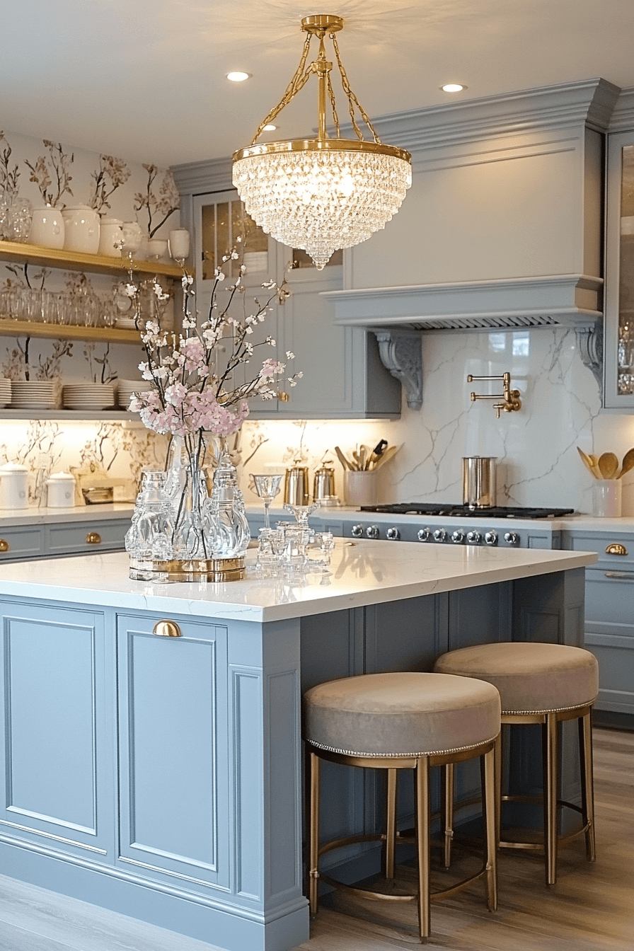 28+ Grandmacore Kitchen Designs for a Warm and Timeless Cooking Space grandmacore kitchen