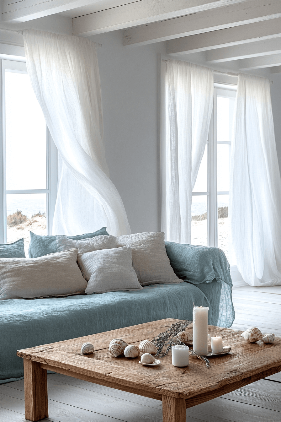 teal couch living room