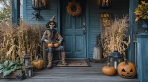 Halloween Decor Front Porch