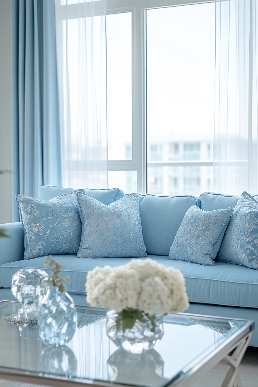 blue couch living room ideas