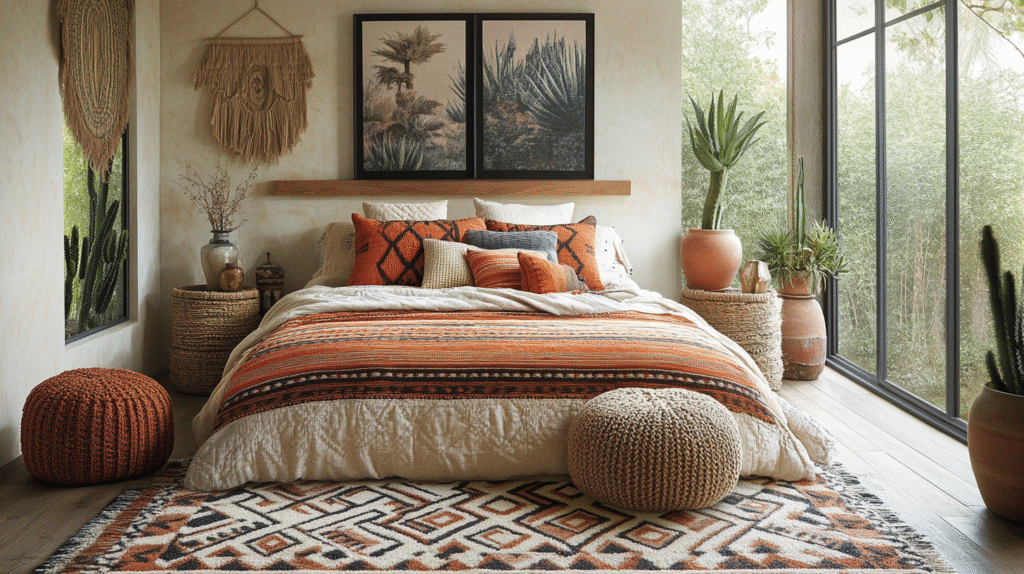 boho chic bedroom