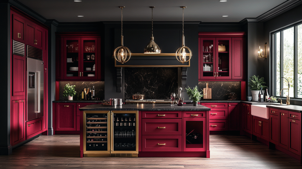red oak kitchen cabinets