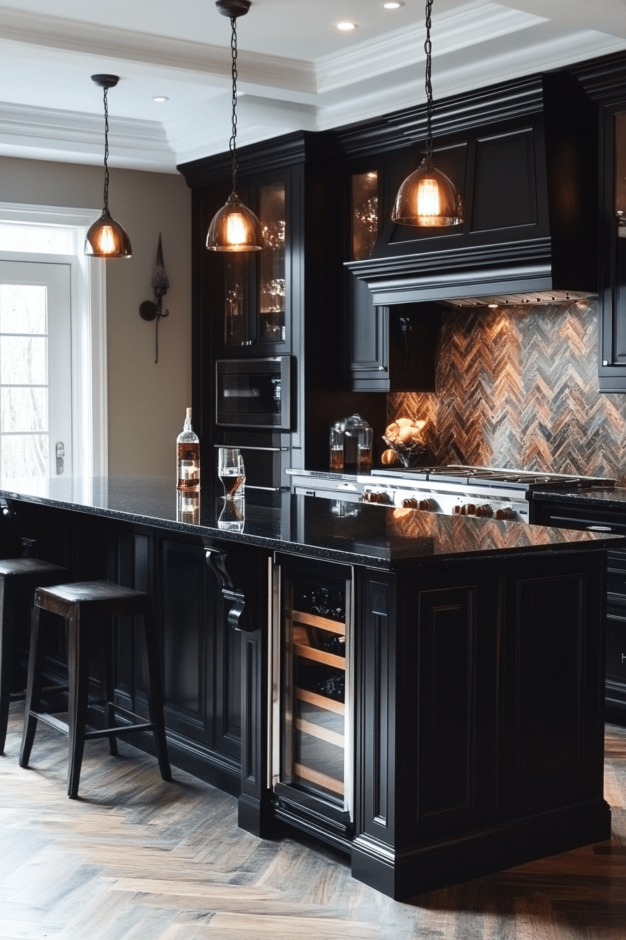 29 Black Countertops That Glow With Contemporary Elegance black countertops