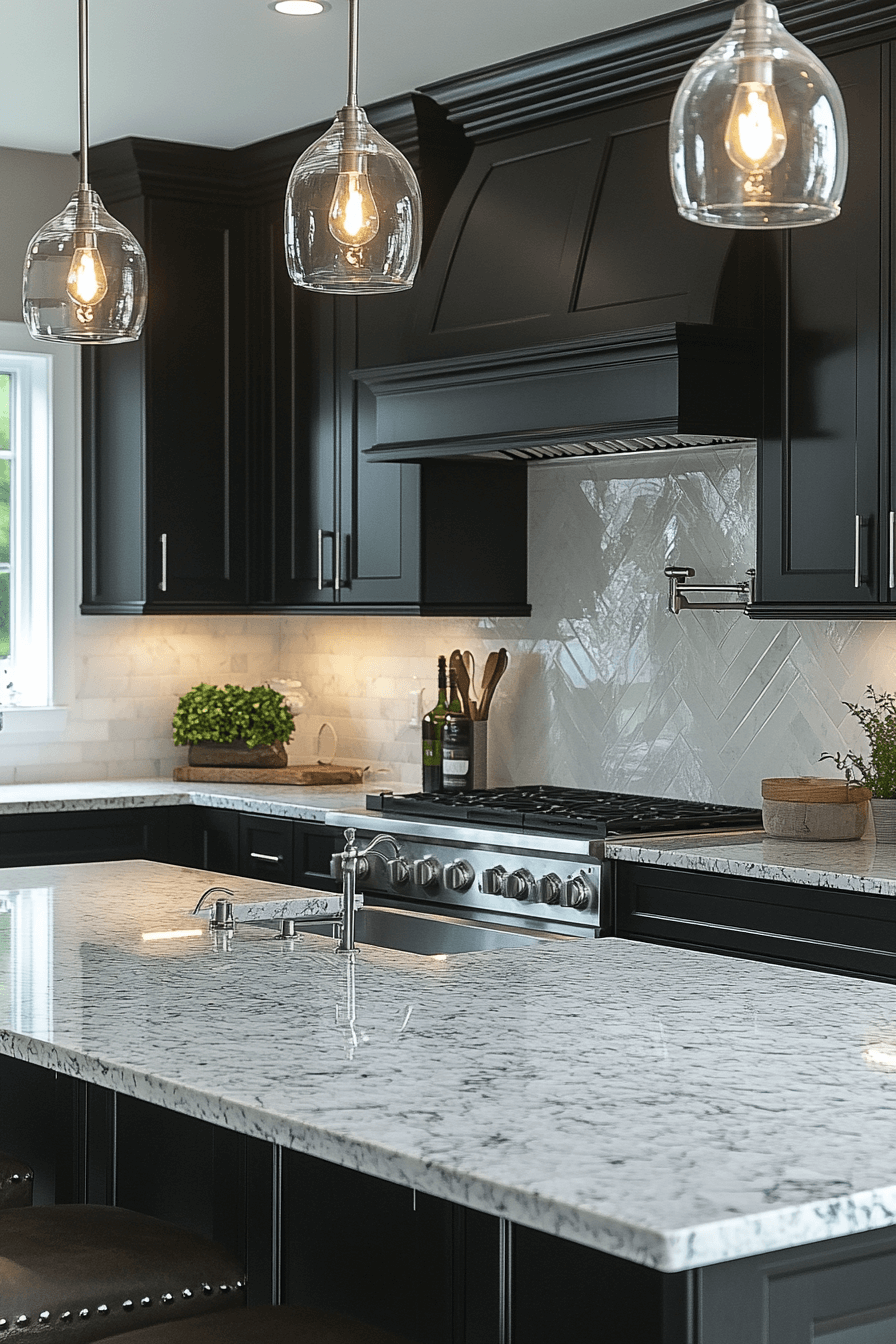 29 White Granite Countertops That Glow With Natural Light and Timeless Appeal white granite countertops