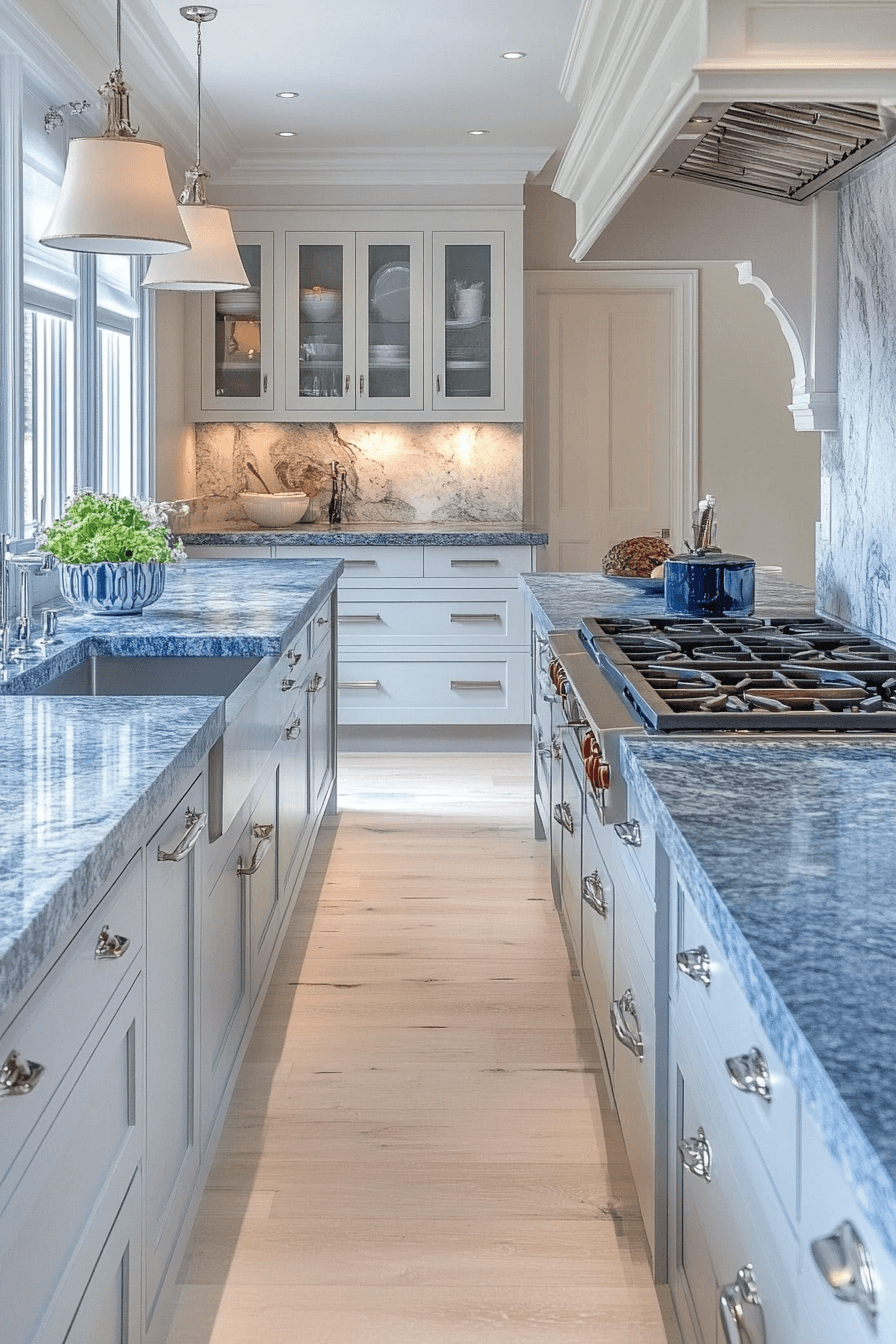 29 Blue Granite Countertops That Bring Serenity and Style to Every Home blue granite countertops