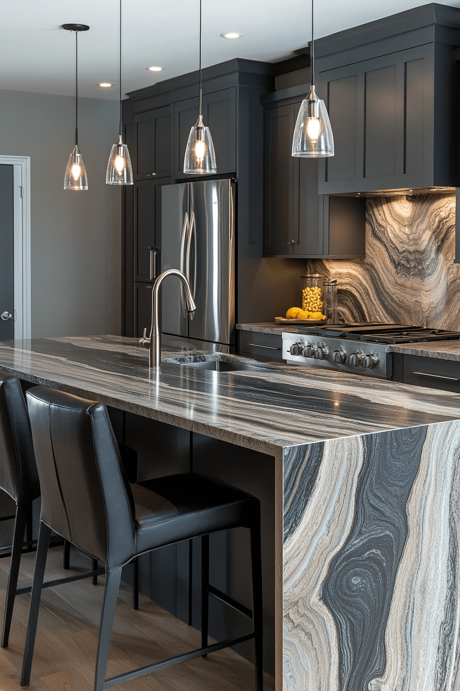 29 Marble Countertops to Transform Your Kitchen Into a Work of Art marble countertops