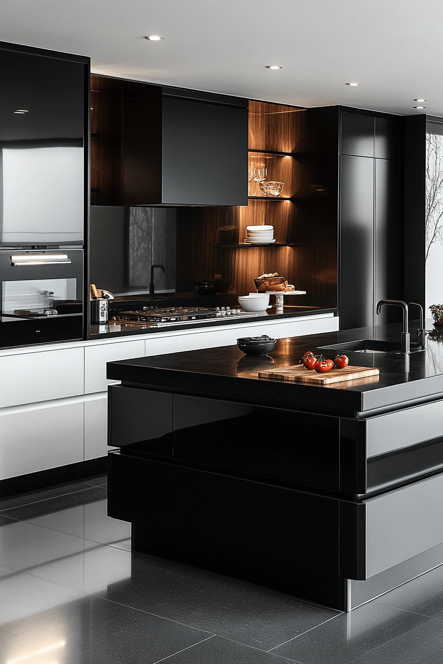 29 Black Countertops That Glow With Contemporary Elegance black countertops