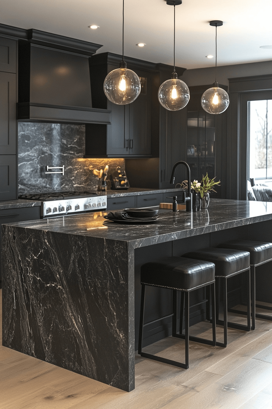 29 Marble Countertops to Transform Your Kitchen Into a Work of Art marble countertops