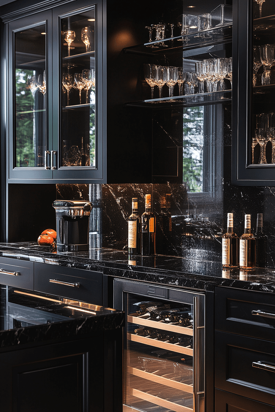 29 Black Countertops That Glow With Contemporary Elegance black countertops