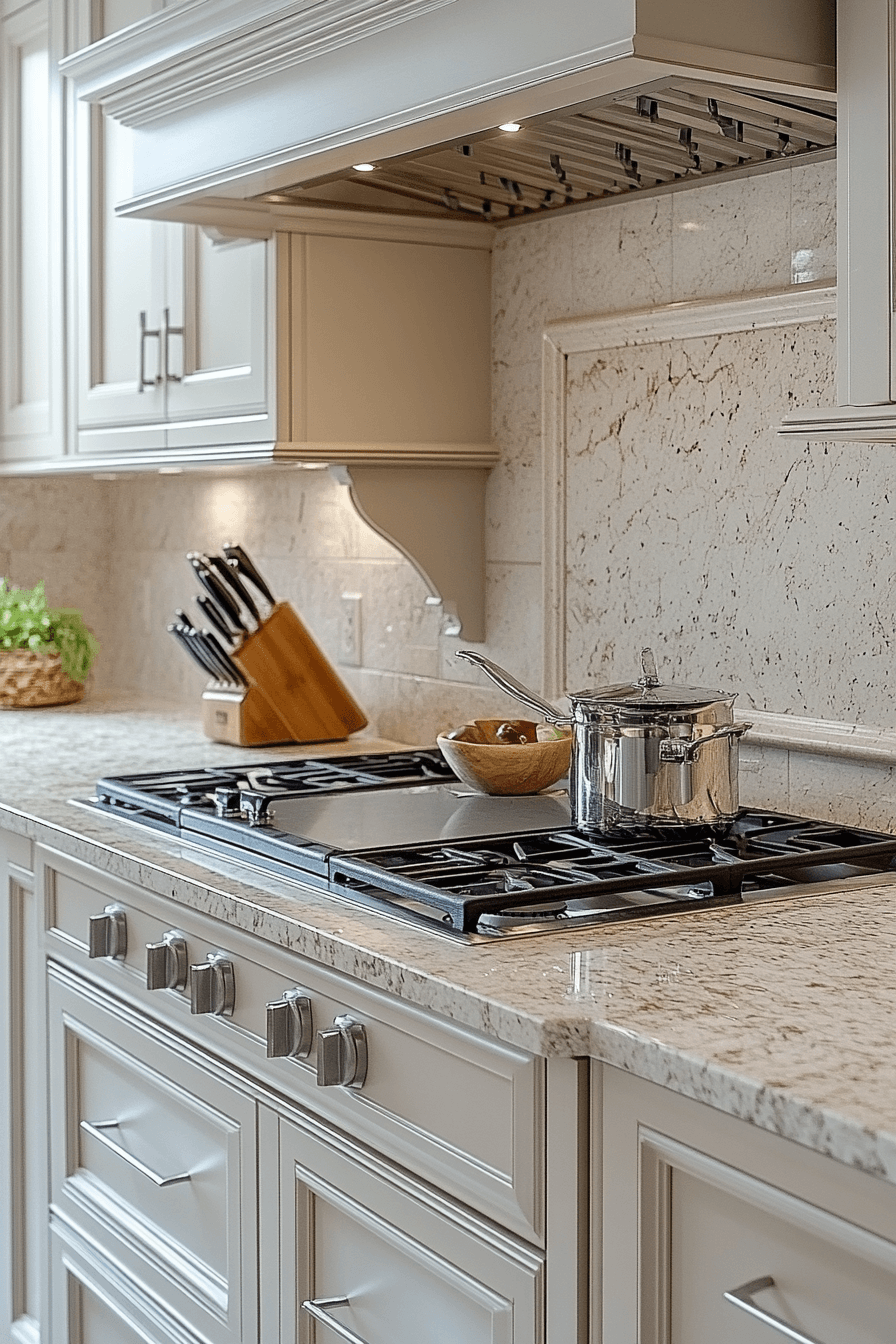 29 White Granite Countertops That Glow With Natural Light and Timeless Appeal white granite countertops