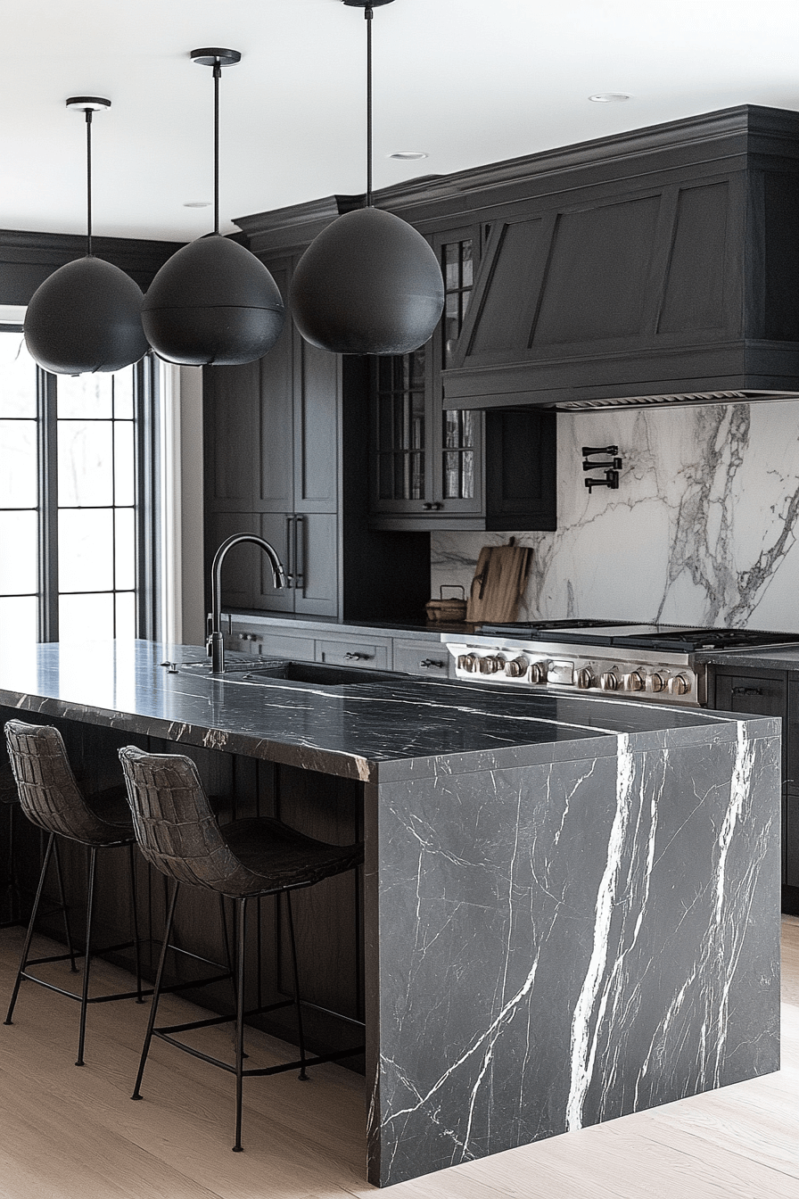 29 Marble Countertops to Transform Your Kitchen Into a Work of Art marble countertops