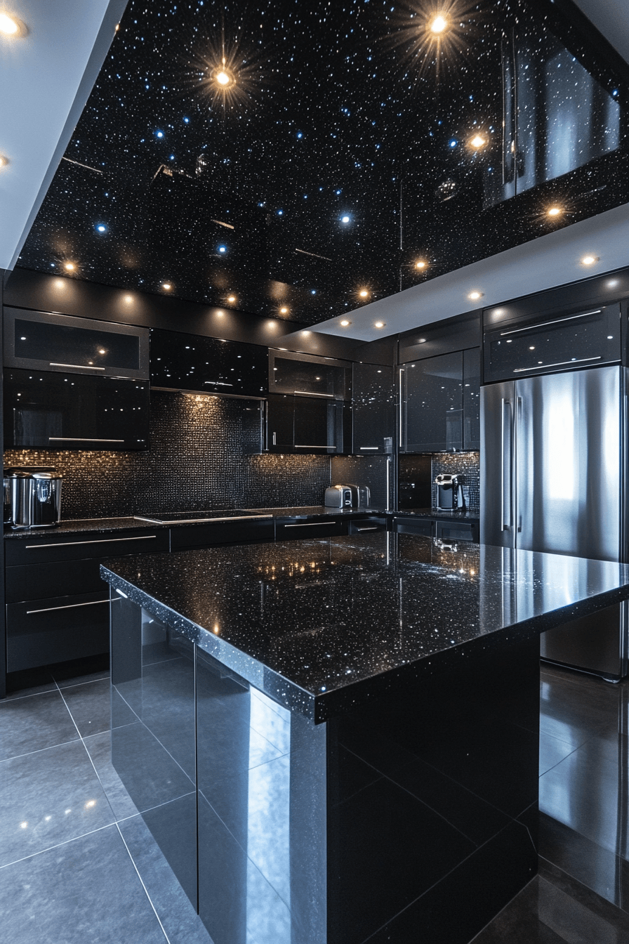29 Black Countertops That Glow With Contemporary Elegance black countertops