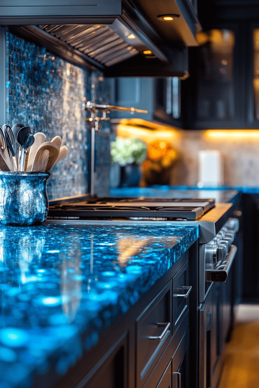 29 Blue Granite Countertops That Bring Serenity and Style to Every Home blue granite countertops