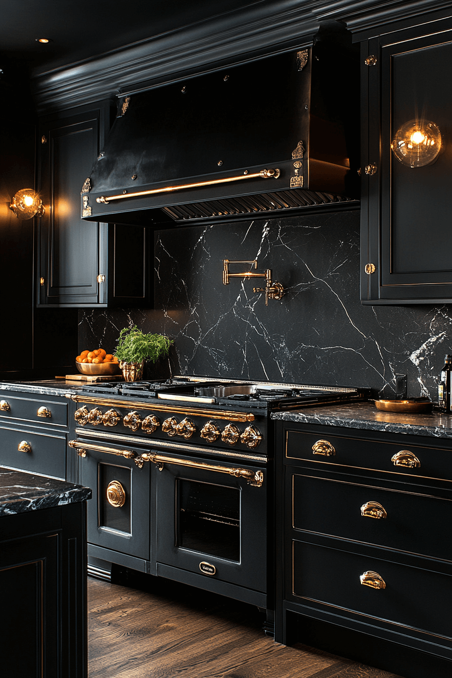 29 Black Countertops That Glow With Contemporary Elegance black countertops