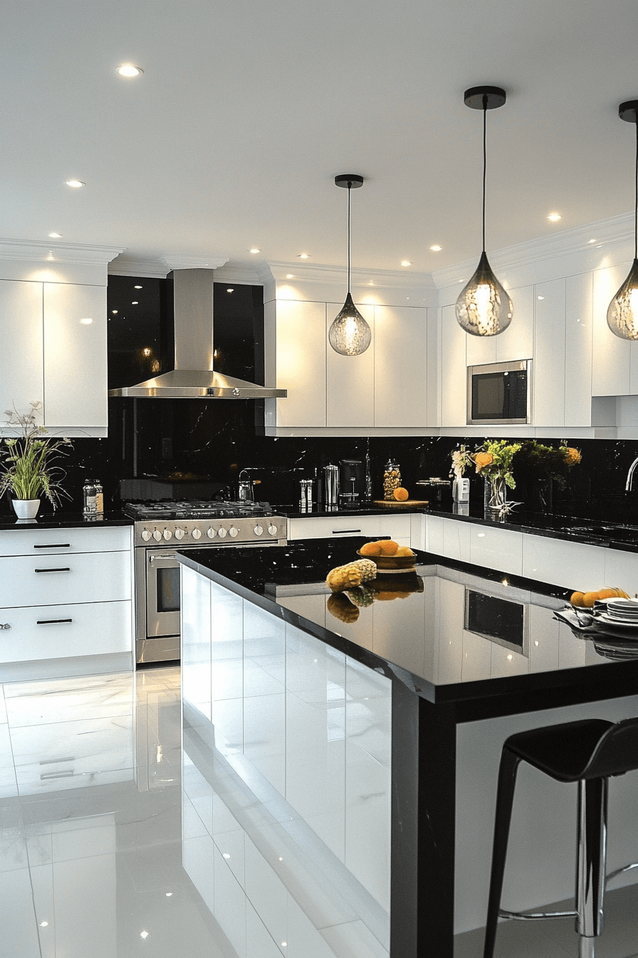 29 Black Countertops That Glow With Contemporary Elegance black countertops