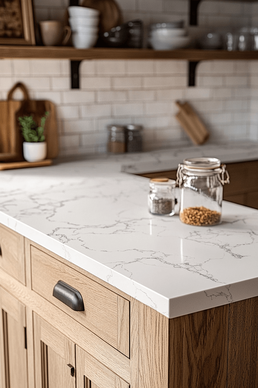 29 Marble Countertops to Transform Your Kitchen Into a Work of Art marble countertops