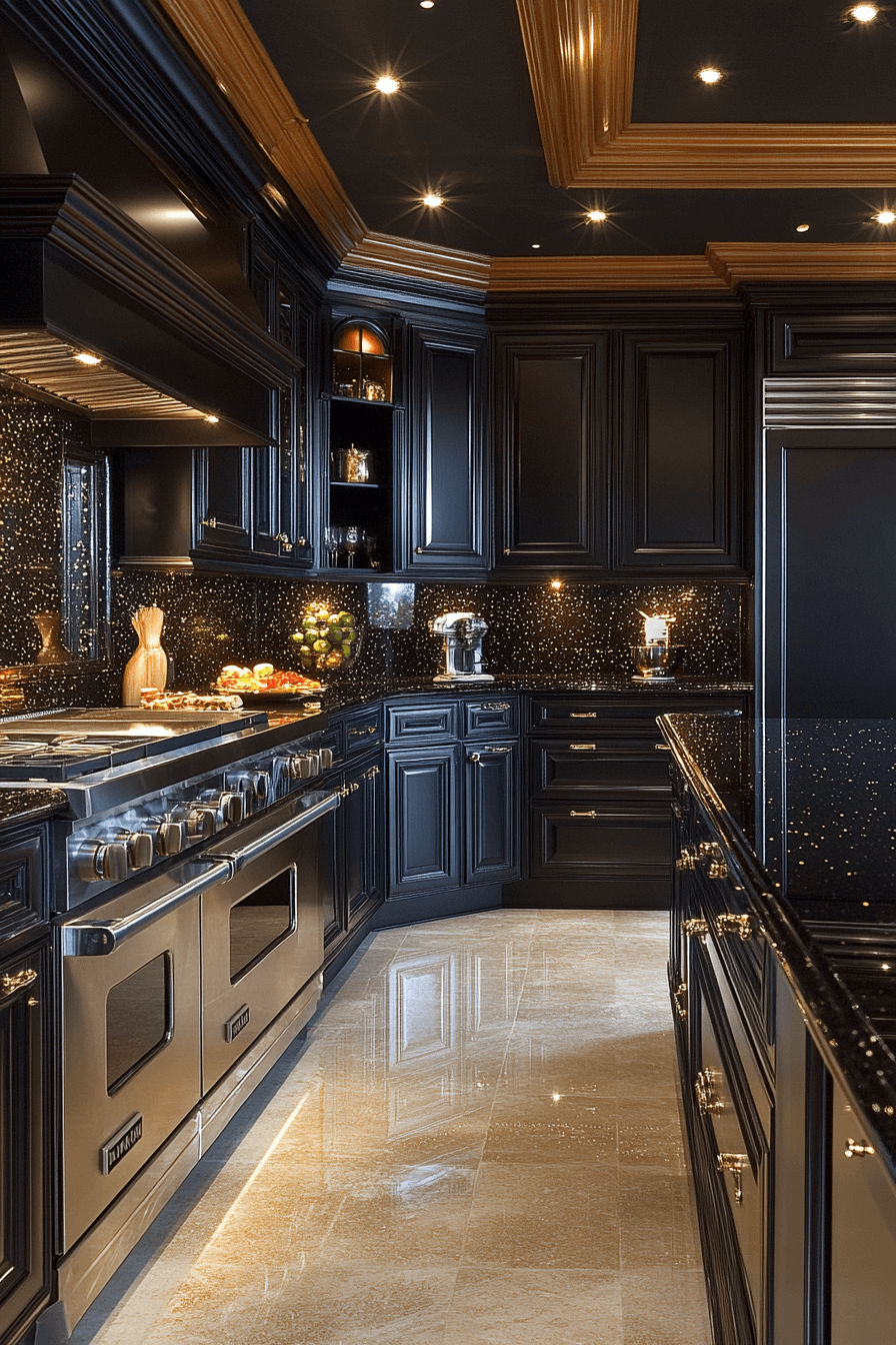 29 Black Countertops That Glow With Contemporary Elegance black countertops