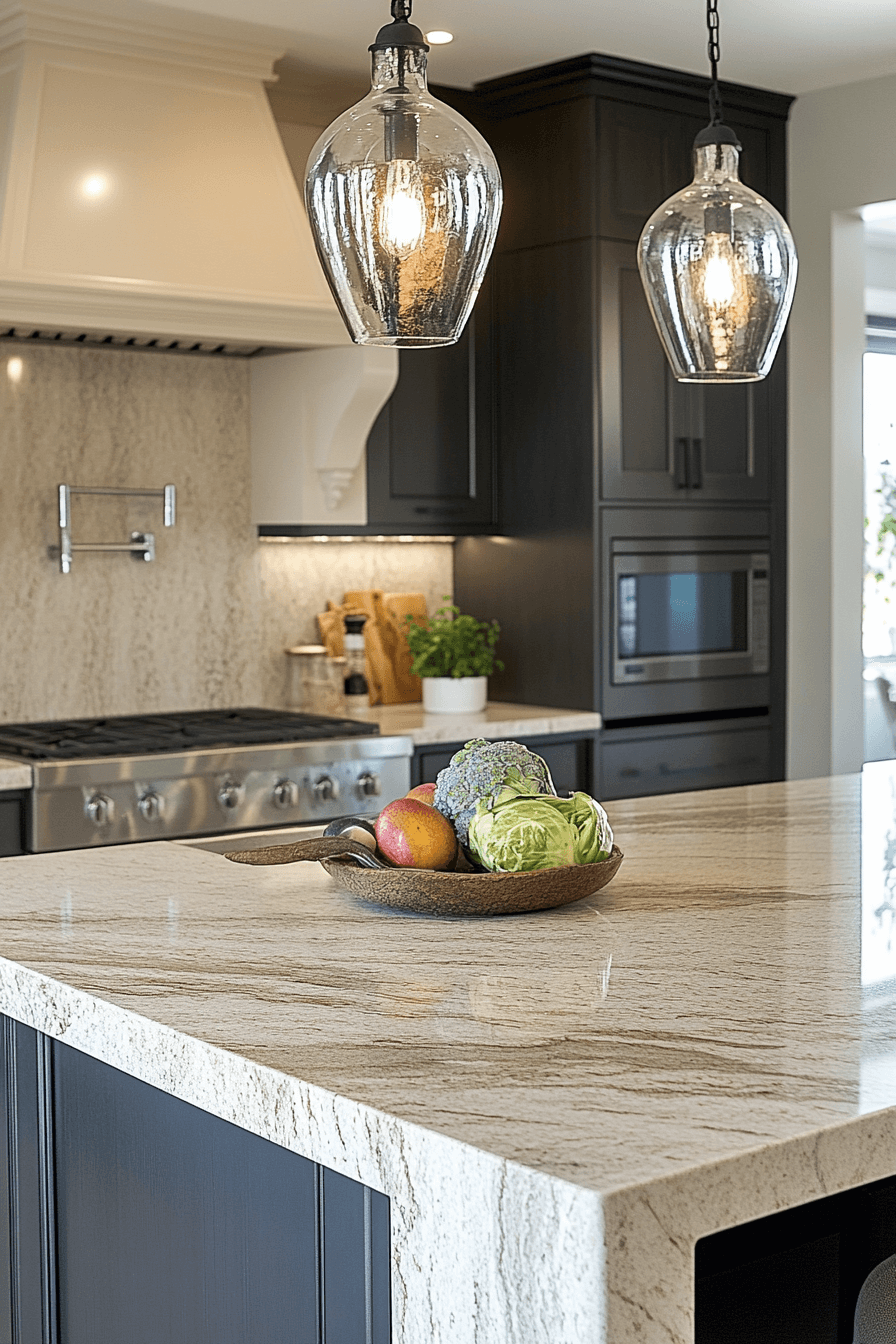29 White Granite Countertops That Glow With Natural Light and Timeless Appeal white granite countertops