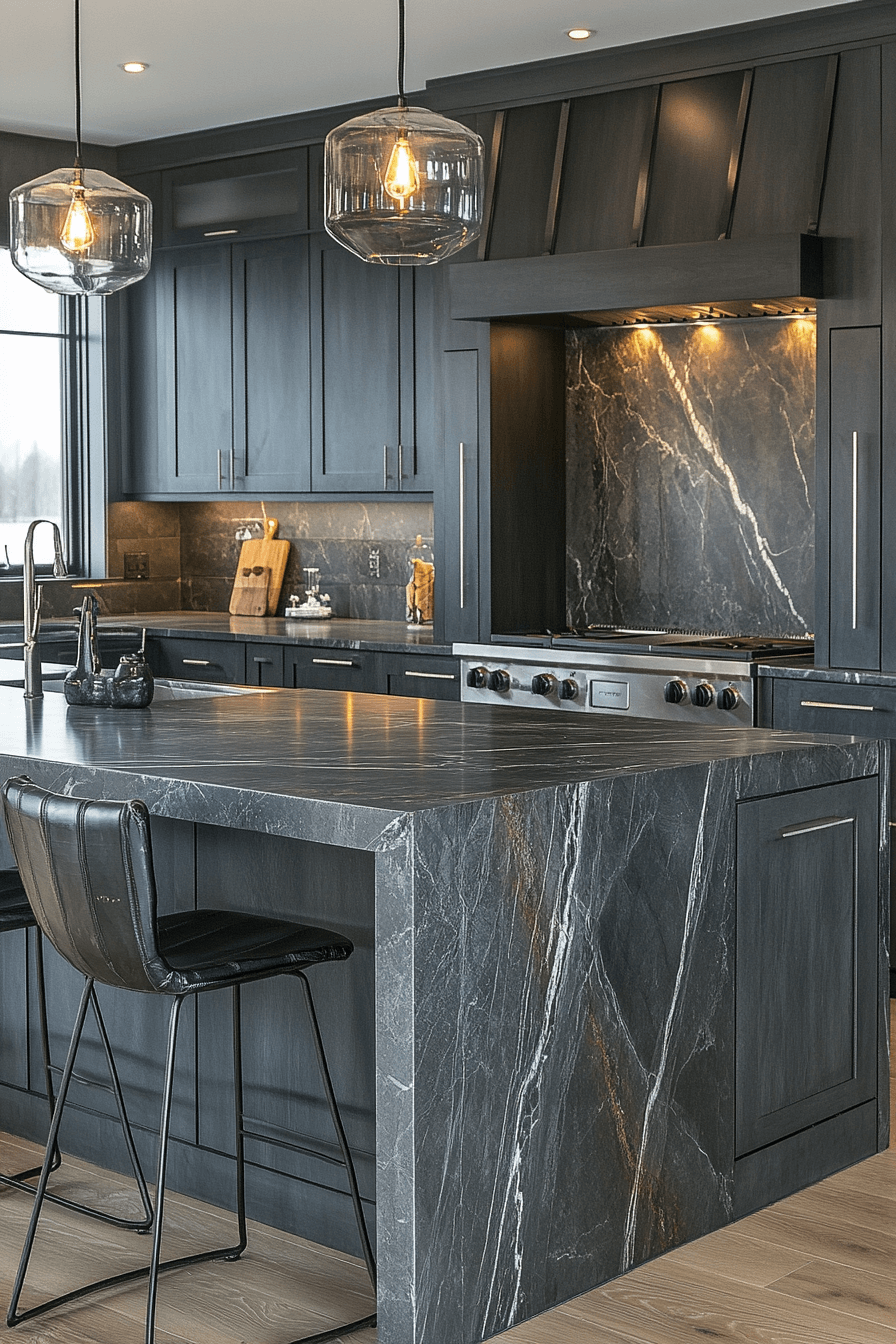 29 Marble Countertops to Transform Your Kitchen Into a Work of Art marble countertops