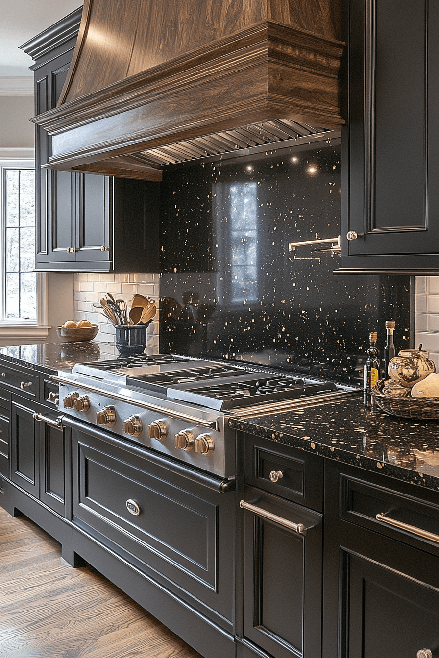 29 Black Countertops That Glow With Contemporary Elegance black countertops