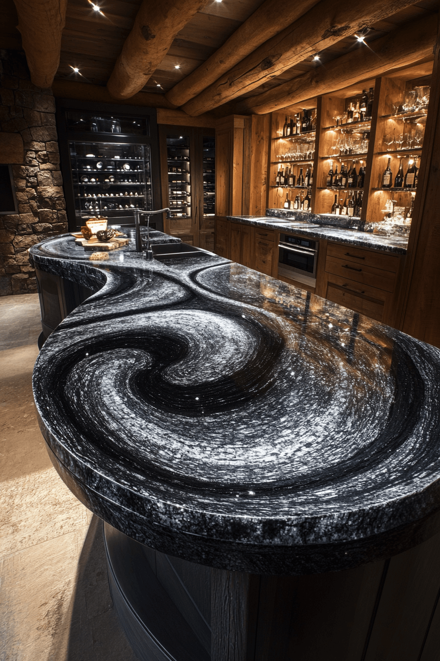 29 Black Countertops That Glow With Contemporary Elegance black countertops