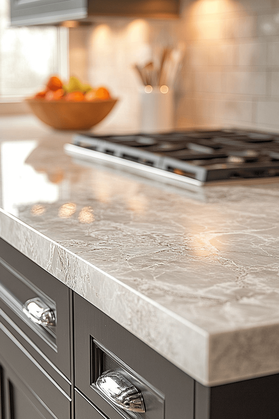 29 White Granite Countertops That Glow With Natural Light and Timeless Appeal white granite countertops
