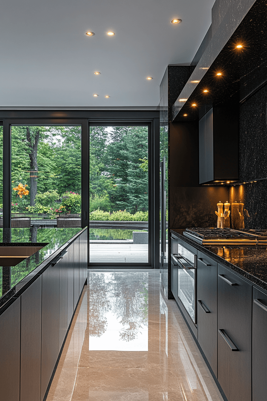 29 Black Countertops That Glow With Contemporary Elegance black countertops