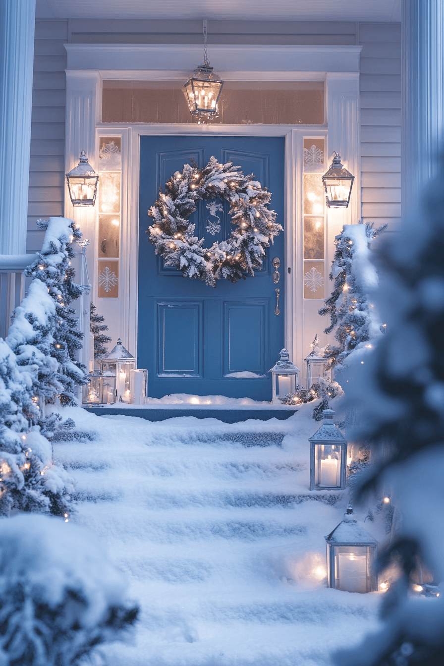 christmas porch decor
