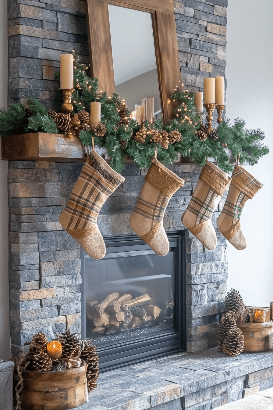 29 Christmas Mantel Decor Ideas For A Cozy Inviting Holiday Atmosphere christmas mantel decor