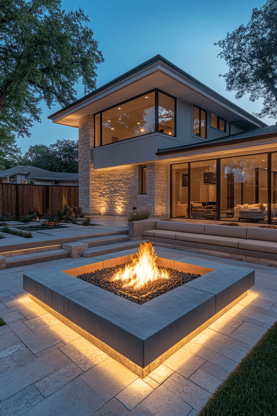 29 Outside Firepit Ideas For A Fun Inviting Hangout Space outside firepit ideas