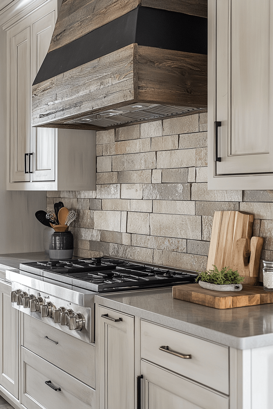 29 Rustic Kitchen Backsplash Ideas For A Fresh Heartwarming Transformation rustic kitchen backsplash