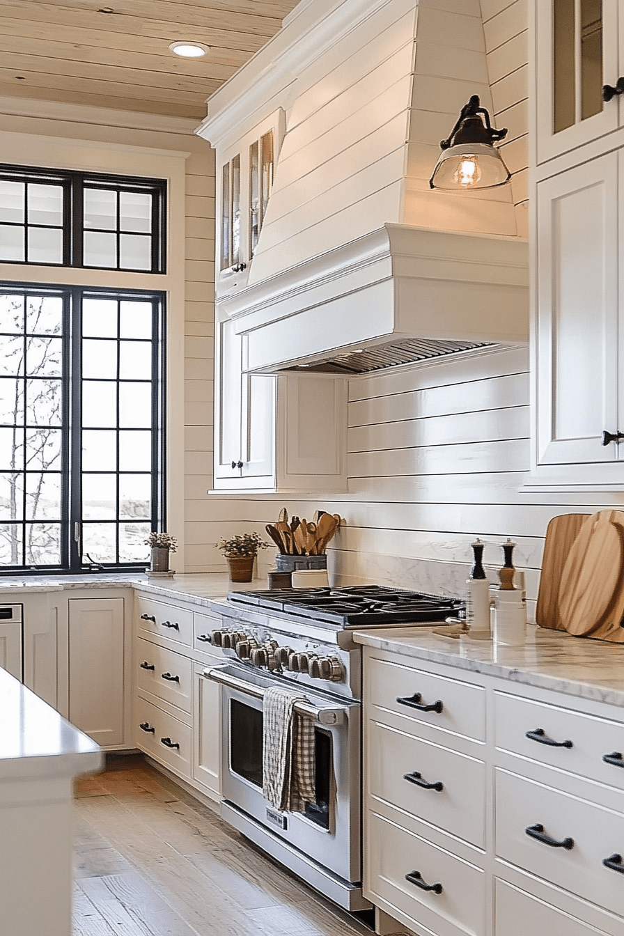 29 Shiplap Backsplash Ideas For A Warm Cheerful Kitchen Refresh shiplap backsplash ideas