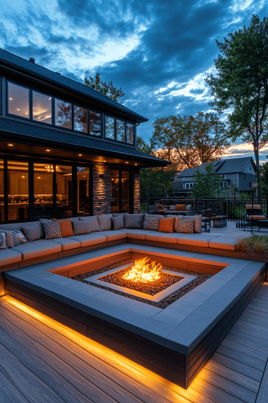 29 Outside Firepit Ideas For A Fun Inviting Hangout Space outside firepit ideas