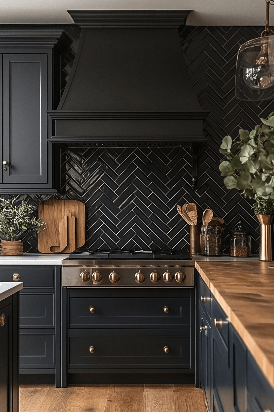 29 Herringbone Backsplash Ideas That Bring Clean Stylish Energy herringbone backsplash
