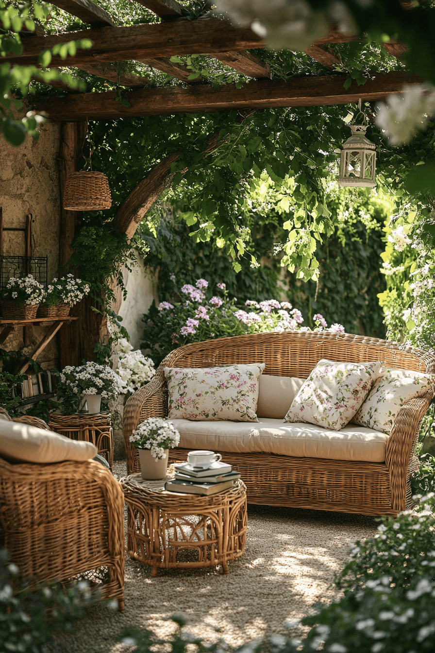 29 Vintage Garden Décor Designs to Bring Whimsical Beauty Outdoors vintage garden decor