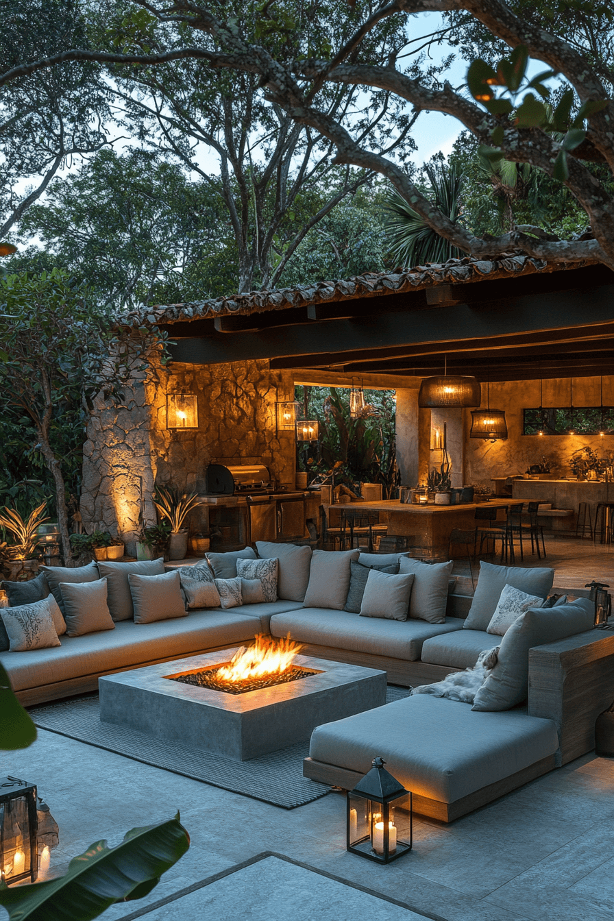 29 Outside Firepit Ideas For A Fun Inviting Hangout Space outside firepit ideas