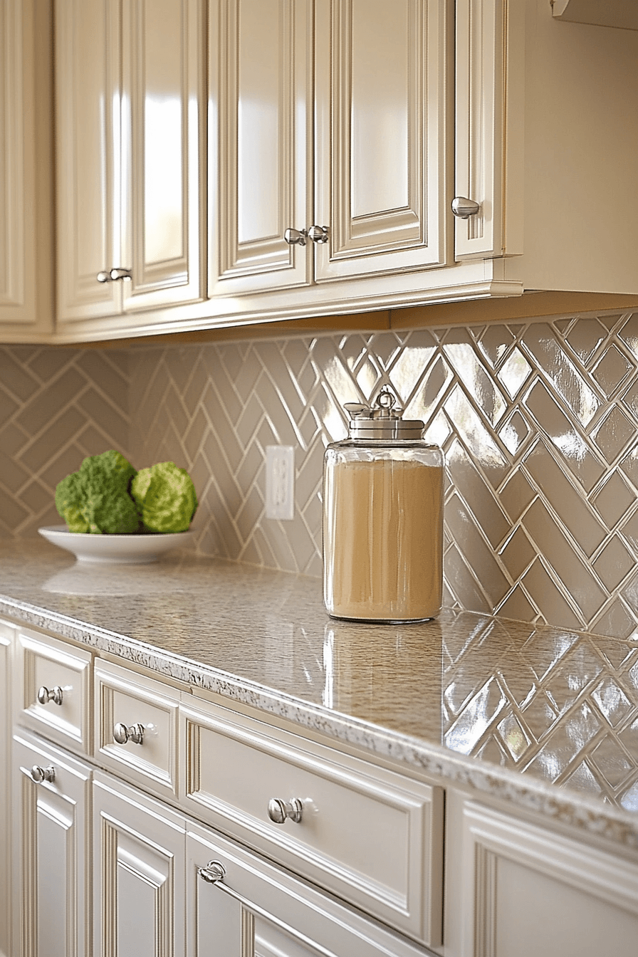29 Herringbone Backsplash Ideas That Bring Clean Stylish Energy herringbone backsplash