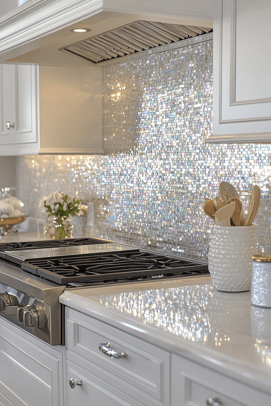 mosaic backsplash kitchen