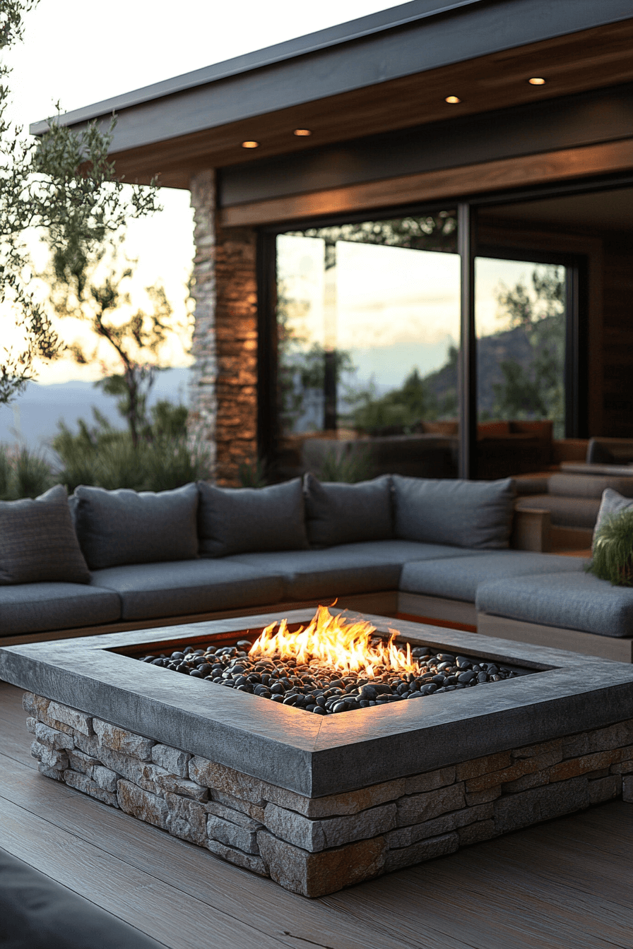 29 Outside Firepit Ideas For A Fun Inviting Hangout Space outside firepit ideas