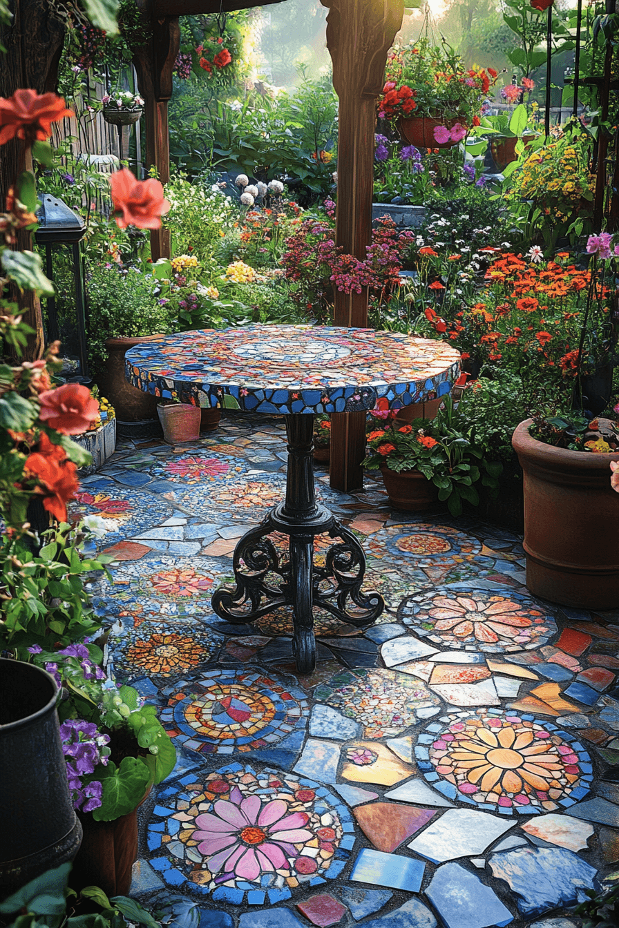 29 Vintage Garden Décor Designs to Bring Whimsical Beauty Outdoors vintage garden decor