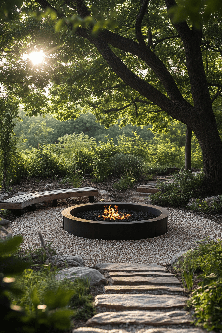 29 Outside Firepit Ideas For A Fun Inviting Hangout Space outside firepit ideas