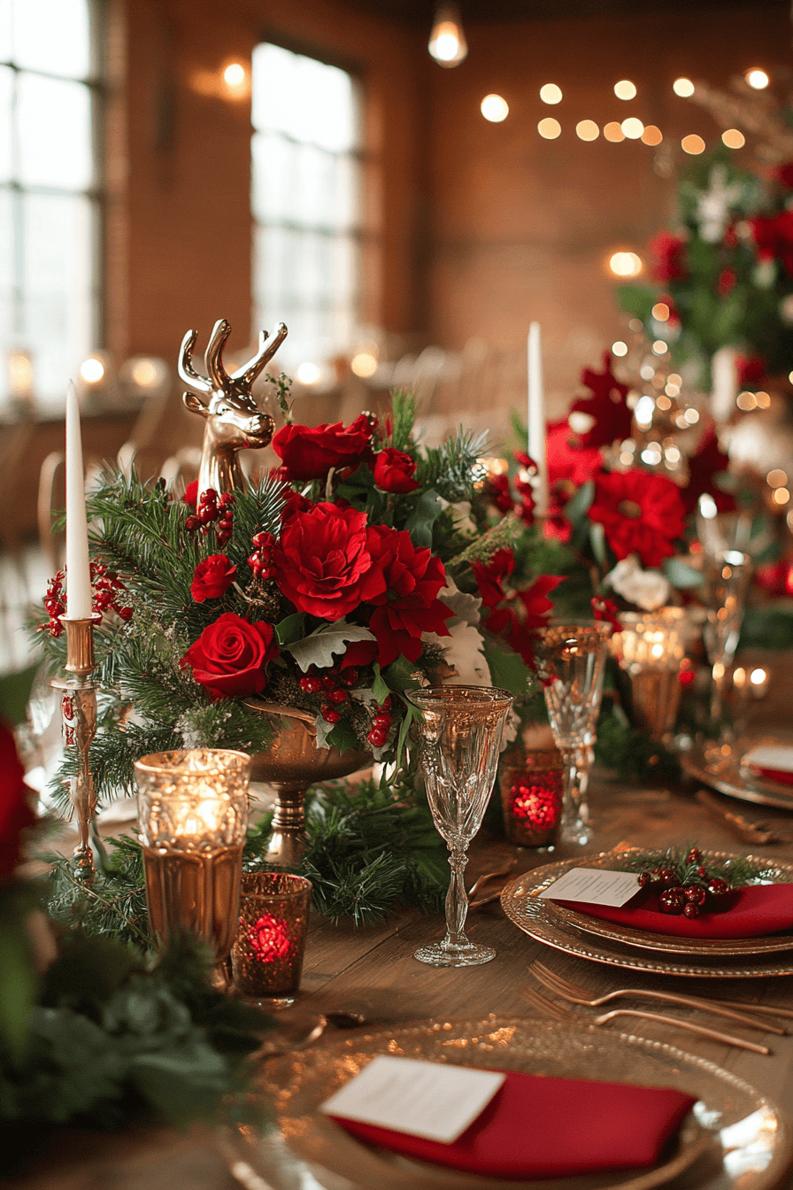 29 Christmas Wedding Ideas For A Beautiful Winter Wonderland Celebration christmas wedding ideas