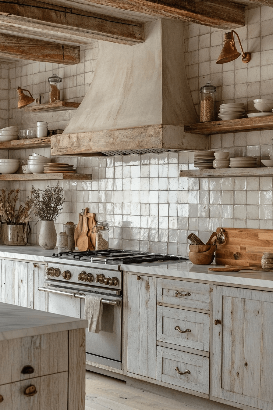 29 Rustic Kitchen Backsplash Ideas For A Fresh Heartwarming Transformation rustic kitchen backsplash
